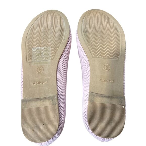 Ataiwee Womens Slip-On Flats Pink Comfort Size 8 - Picture 4 of 9